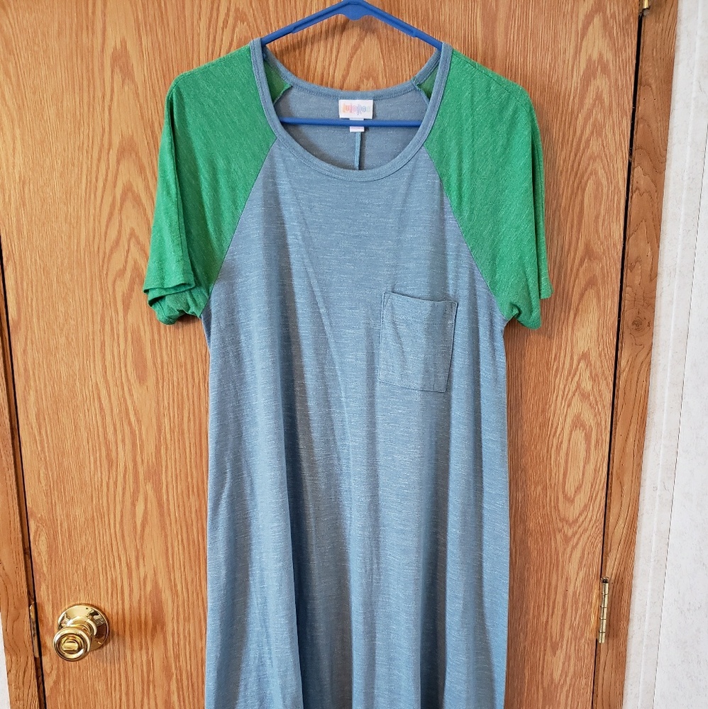 LuLaRoe Carly T Shirt dress